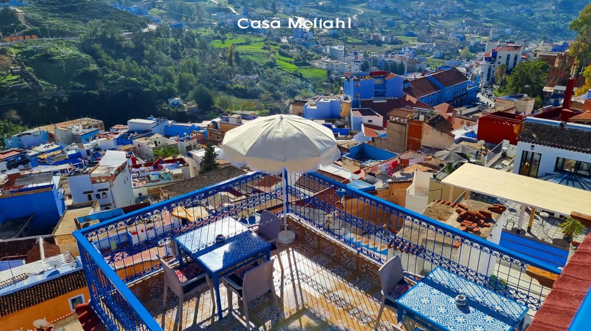 Casa Meftah Blue Apartman Chefchaouen Kültér fotó