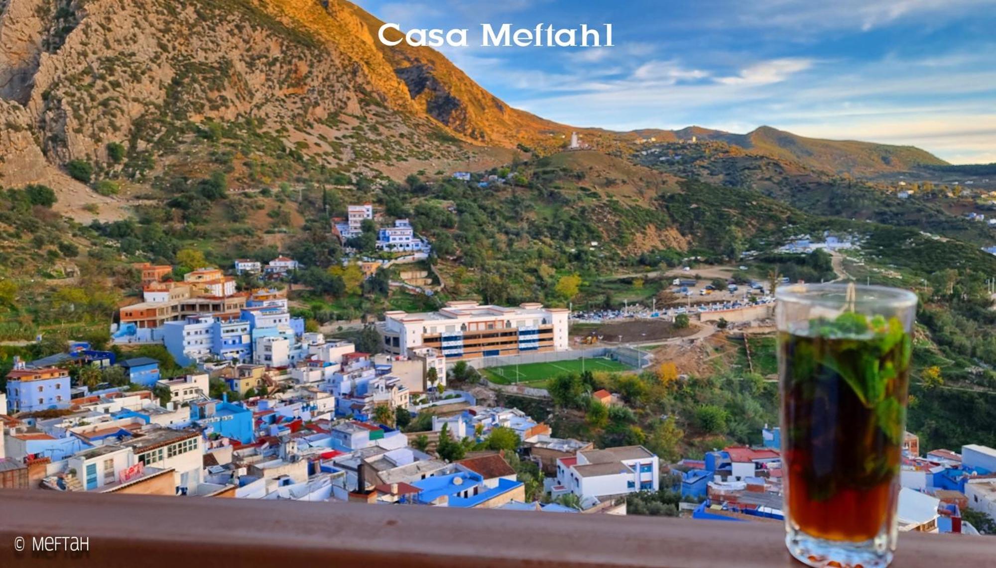 Casa Meftah Blue Apartman Chefchaouen Kültér fotó