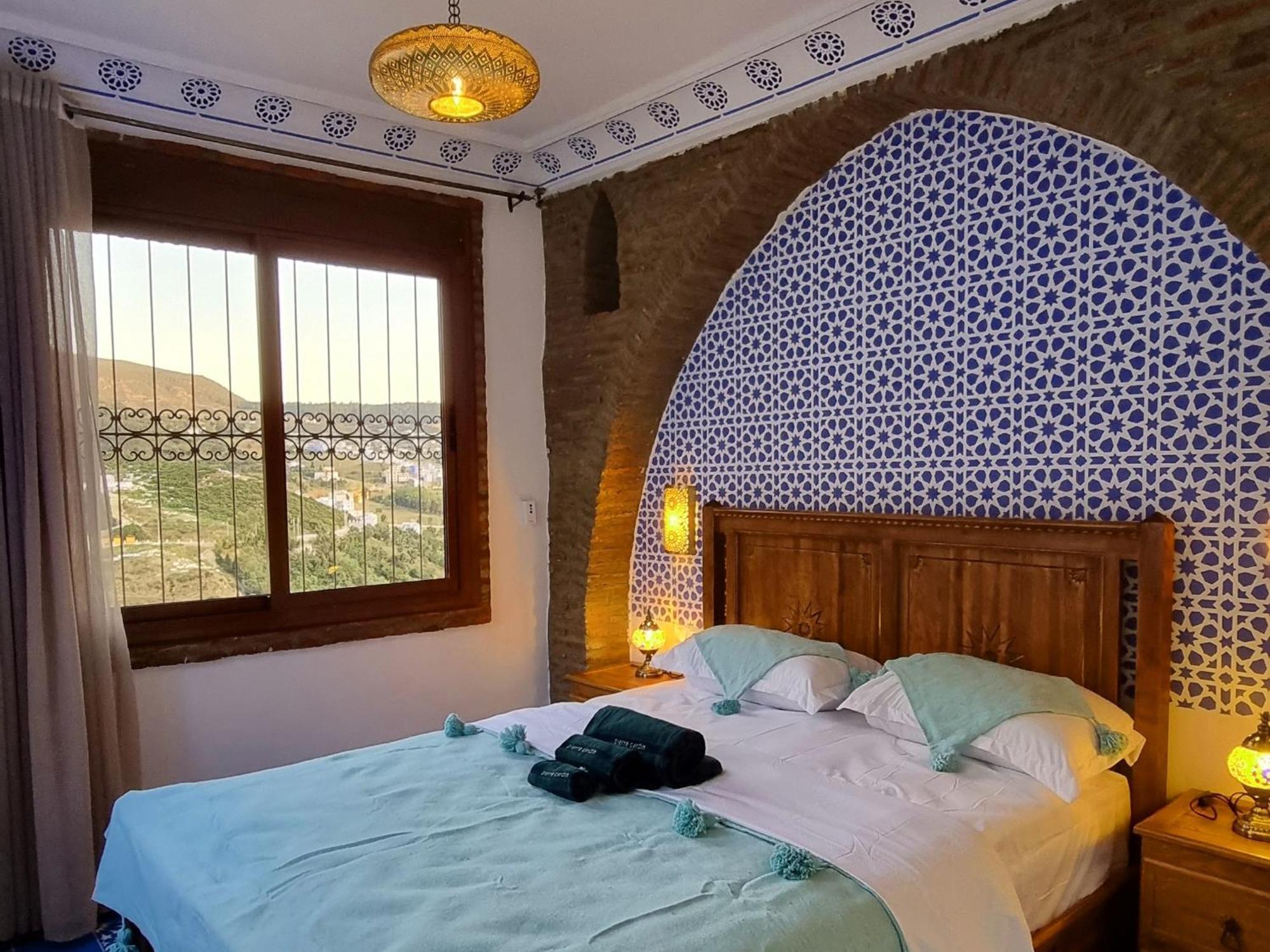 Casa Meftah Blue Apartman Chefchaouen Kültér fotó