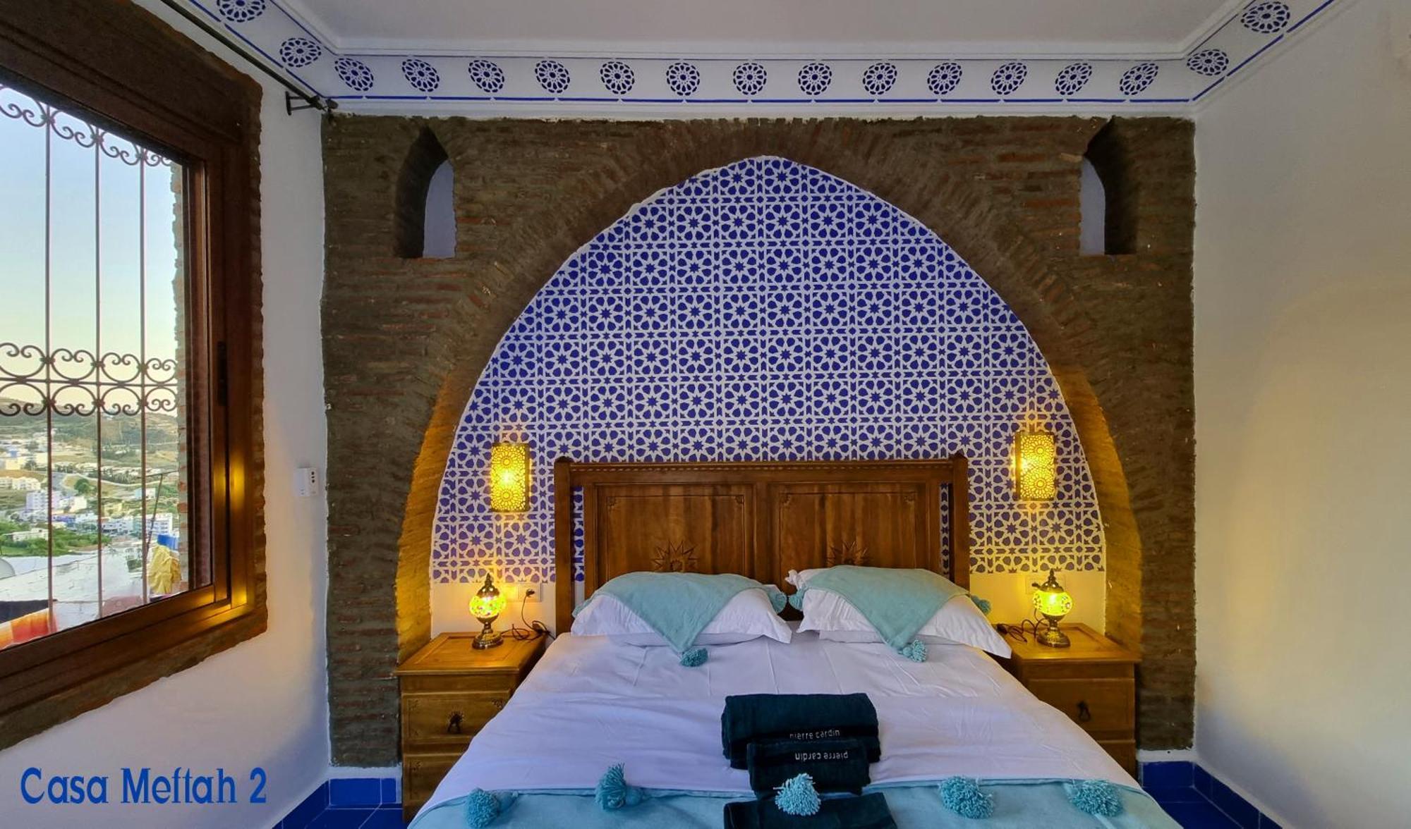 Casa Meftah Blue Apartman Chefchaouen Kültér fotó