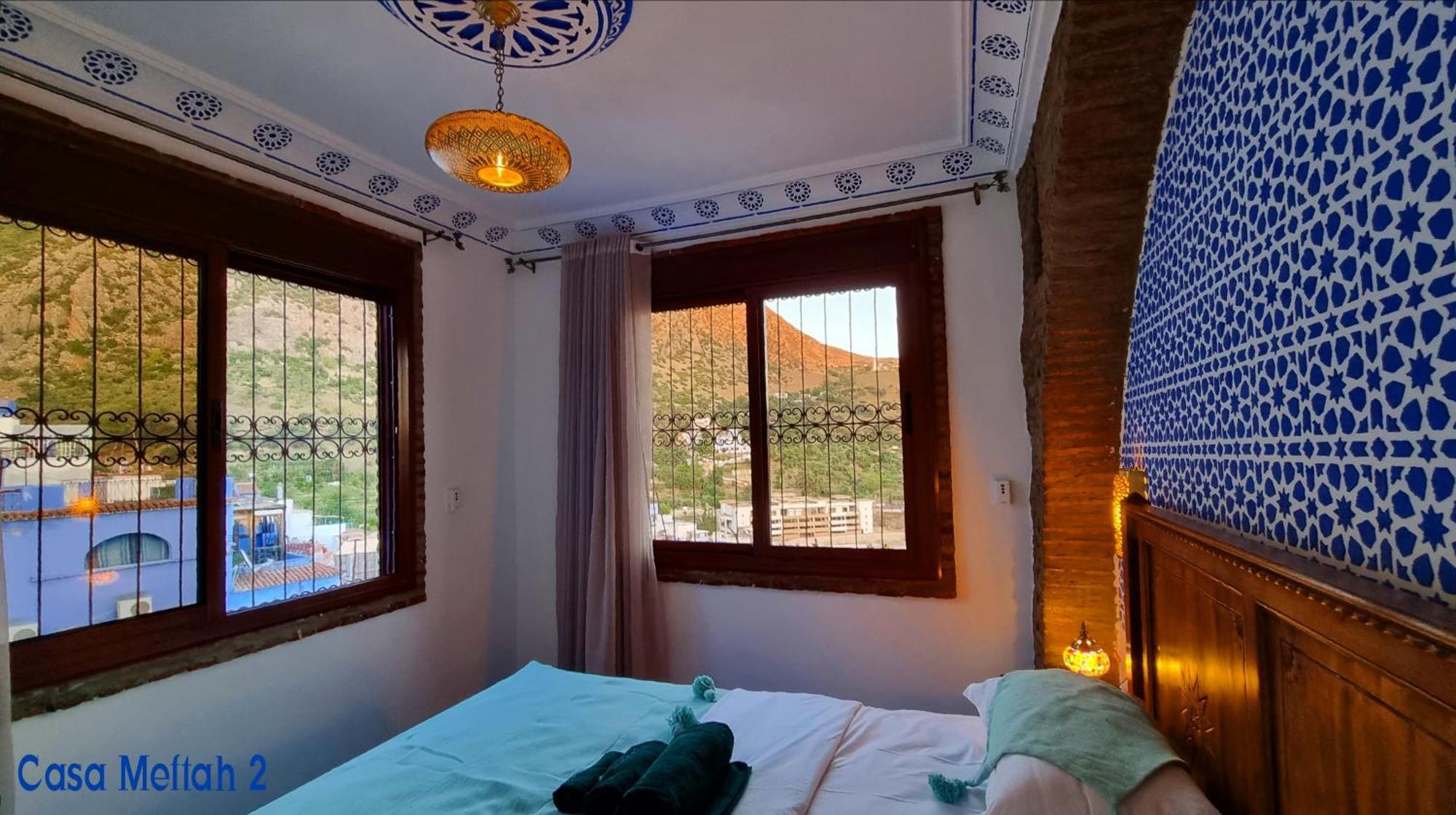 Casa Meftah Blue Apartman Chefchaouen Kültér fotó