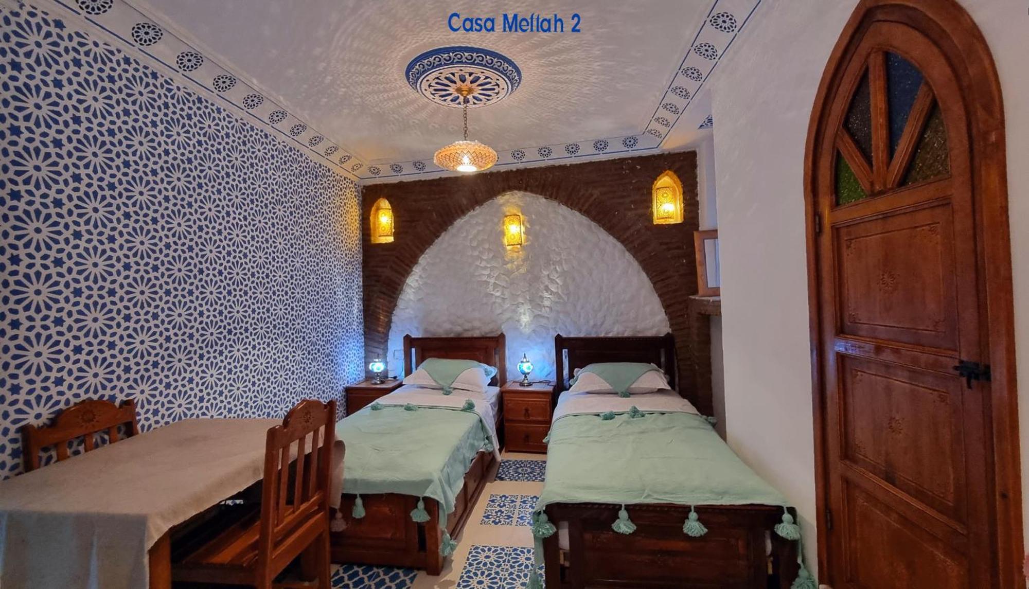 Casa Meftah Blue Apartman Chefchaouen Kültér fotó