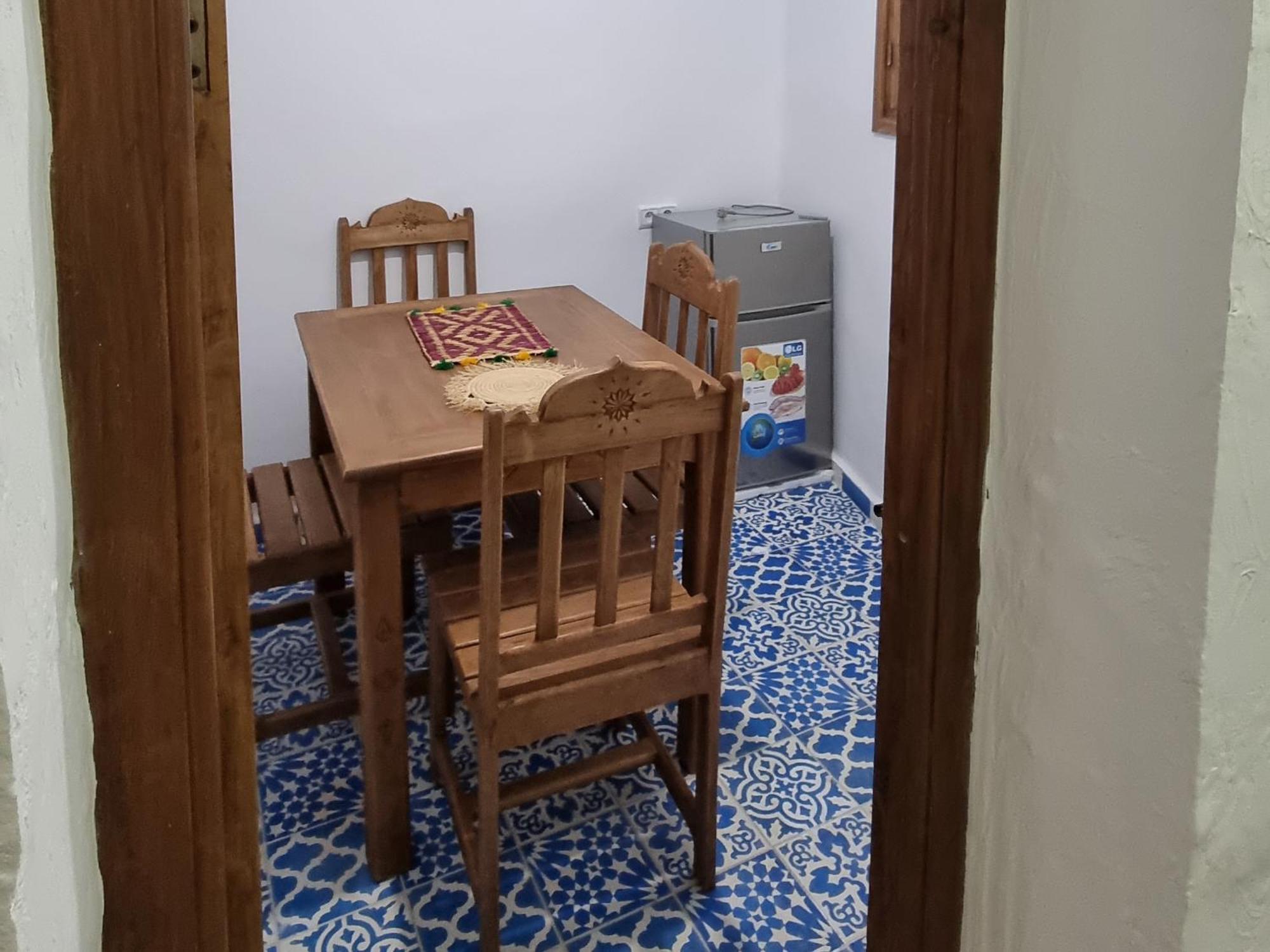 Casa Meftah Blue Apartman Chefchaouen Szoba fotó